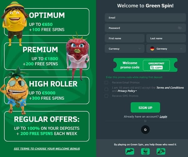 Green-Spin-Casino-mobile-bitcoin-casino-no-deposit-bonus, free daily spins no deposit, GreenSpin Casino bonus review, greenspin-casino-jackpot, greenspin_logo, registration-greenspin-casino-account-greenspin-lobby-screenshot, GreenSpin-exclusive-offers, Greenspin-Casinos-Loyalty-Program, free spins, no deposit bonus, welcome bonus, casino bonus, pokie wins