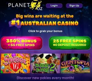 planet-7-oz-casino-no-deposit-bonus, planet7oz, Planet 7 Oz Casino Review, Canadian and USA-friendly casino, free spins, free casino bonus, no deposit bonus