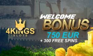 300 free spins, 4kingslot bonus, 4kings-slots-casino, Casino review, Free spins, no deposit, free casino, casino bonus